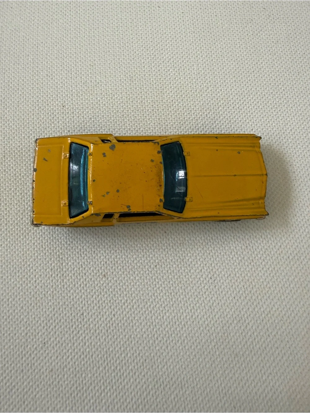 Vintage Hot Wheels Redline Chevy Monte Carlo Stocker Stock Car Yellow #38